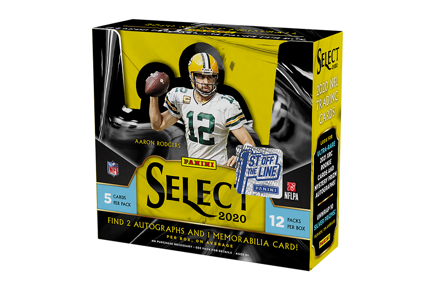 2020 Panini Select Football 1st Off The Line Hobby Box