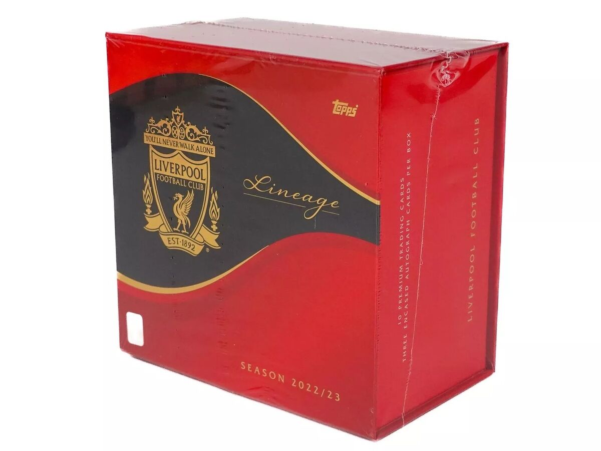 2022/23 Topps Liverpool Lineage Soccer Hobby Box