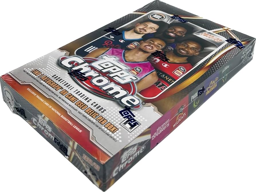 2023 Topps Chrome NBL Basketball Hobby Box